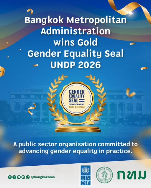 Bangkok Metropolitan Administration wins Gold Gender Equality Seal UNDP 2026